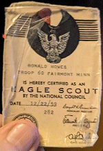 December, 1959 was a long time ago, but I still carry this in my wallet.